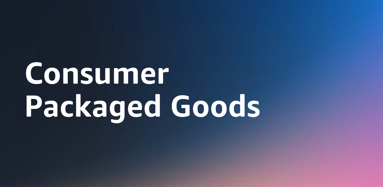 Consumer Packaged Goods | Color Set 4 - Dark Mode